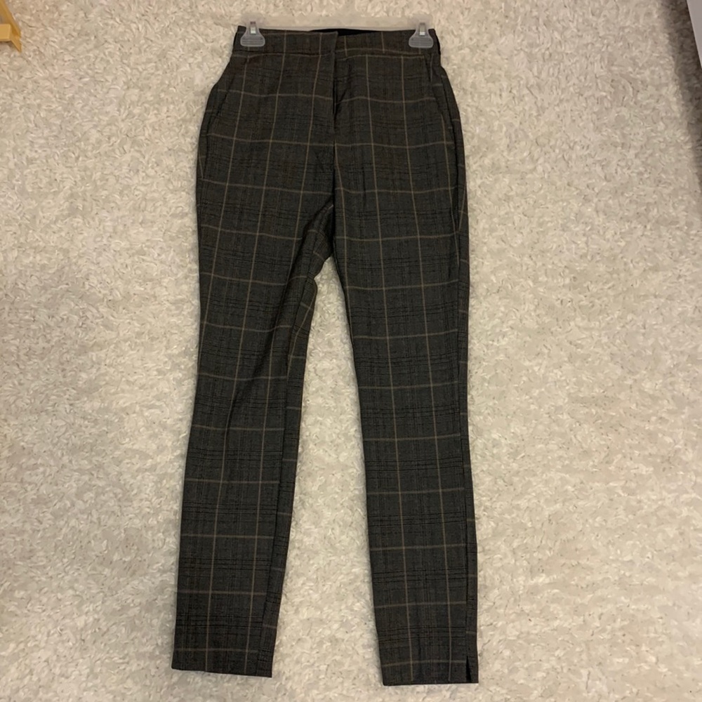 Zara plaid jogger